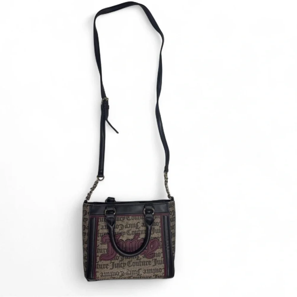 Juicy‎ Couture Black and Tan Crossbody